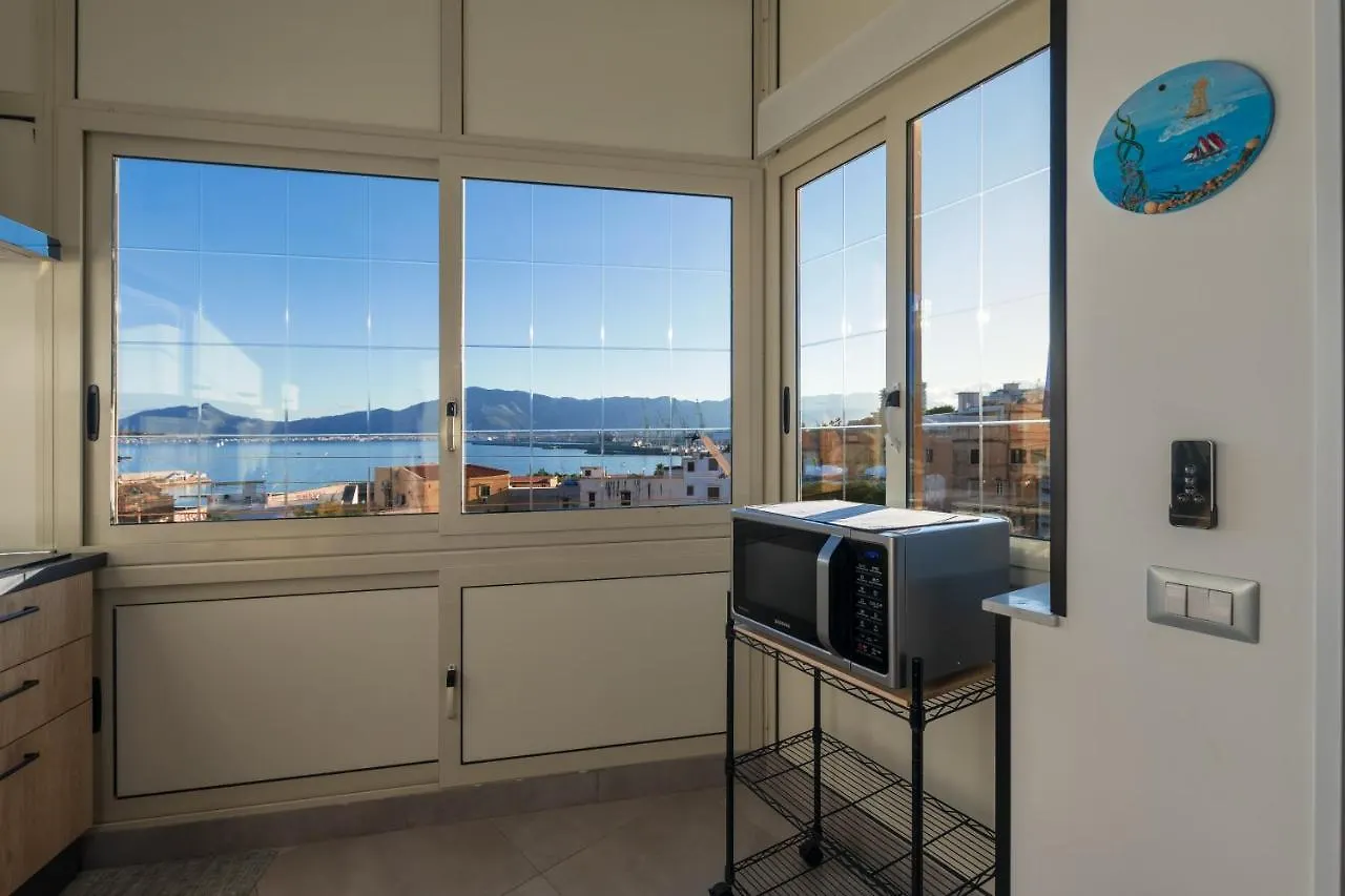 Apartament Casa De Paoli - Vista Mare Arenella, Palermo Con Parcheggio Privato Włochy
