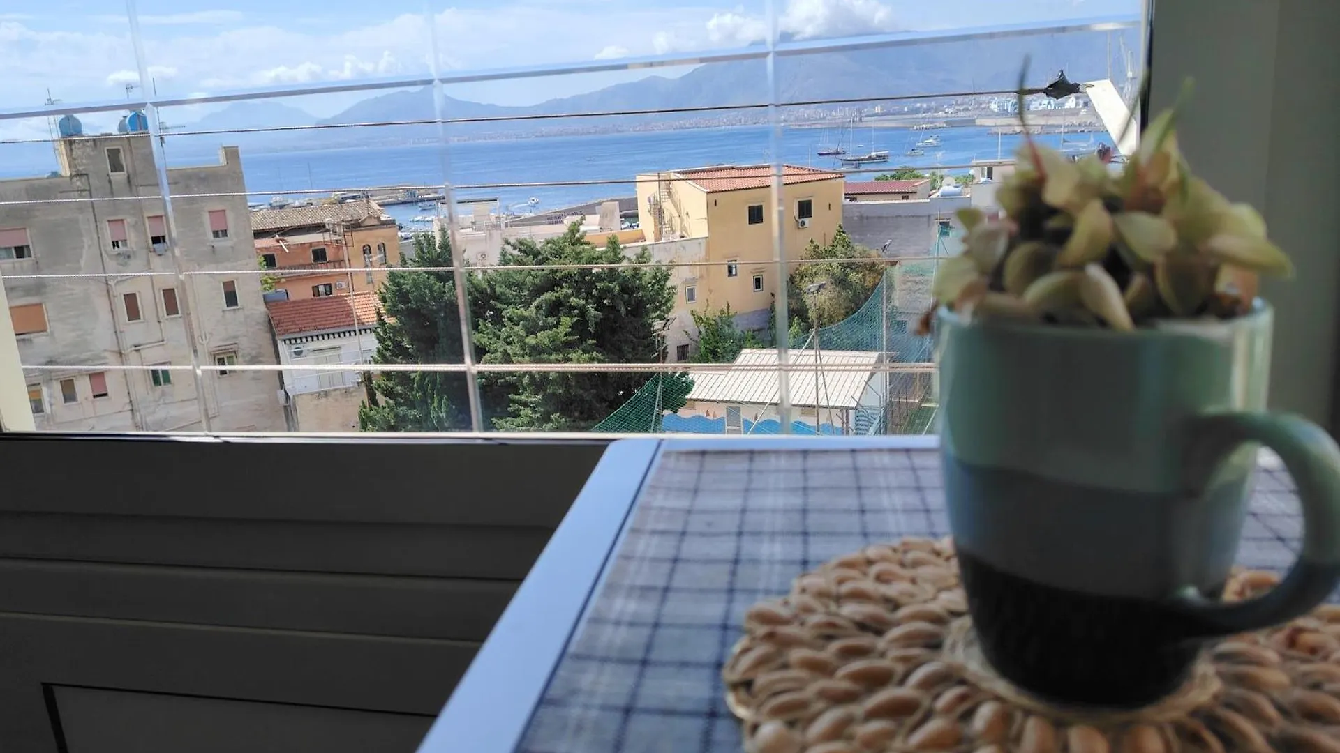 Apartament Casa De Paoli - Vista Mare Arenella, Palermo Con Parcheggio Privato Włochy